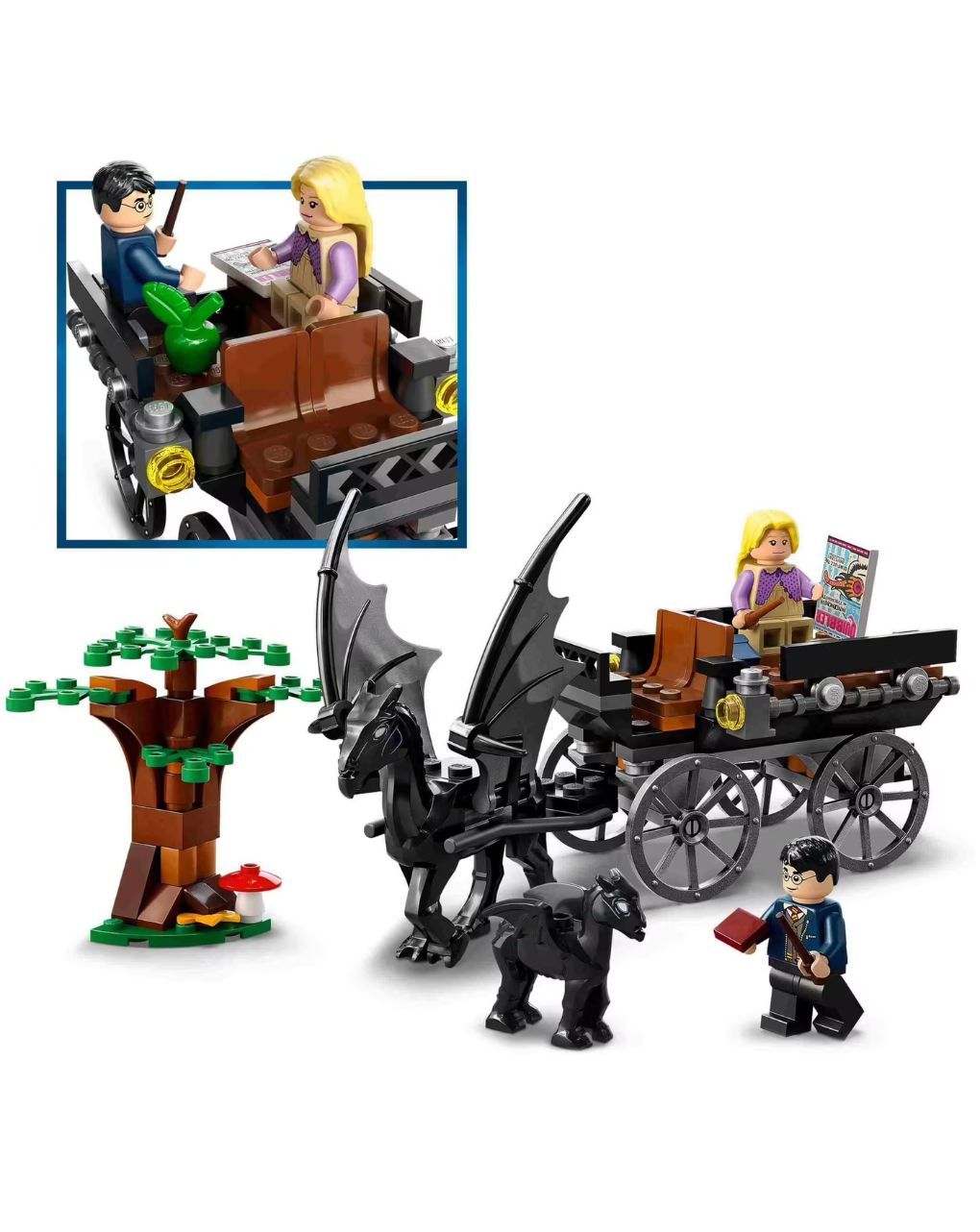 Lego harry potter άμαξα και θέστραλ του χόγκουαρτς™ 76400 - Lego
