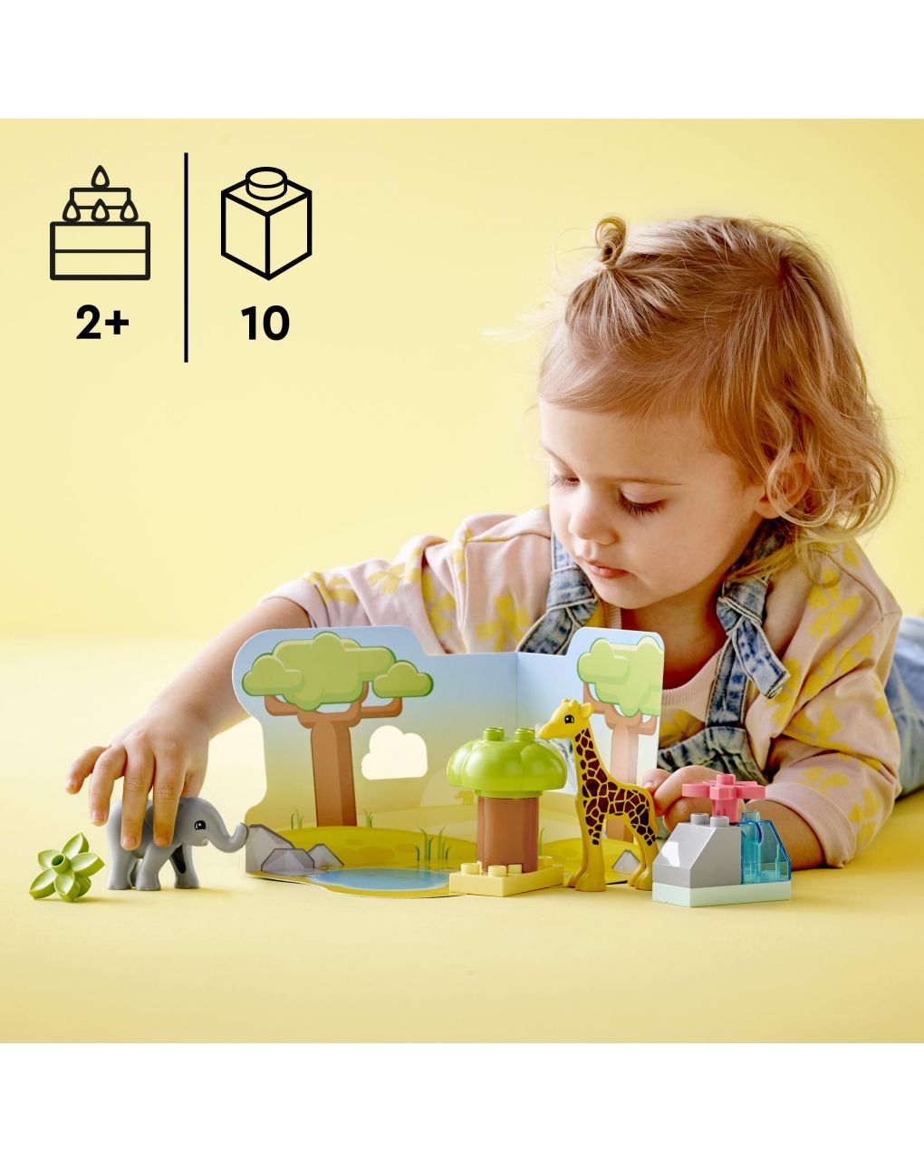 Lego duplo άγρια ζώα της αφρικής με playmat 10971 - Lego, LEGO Duplo