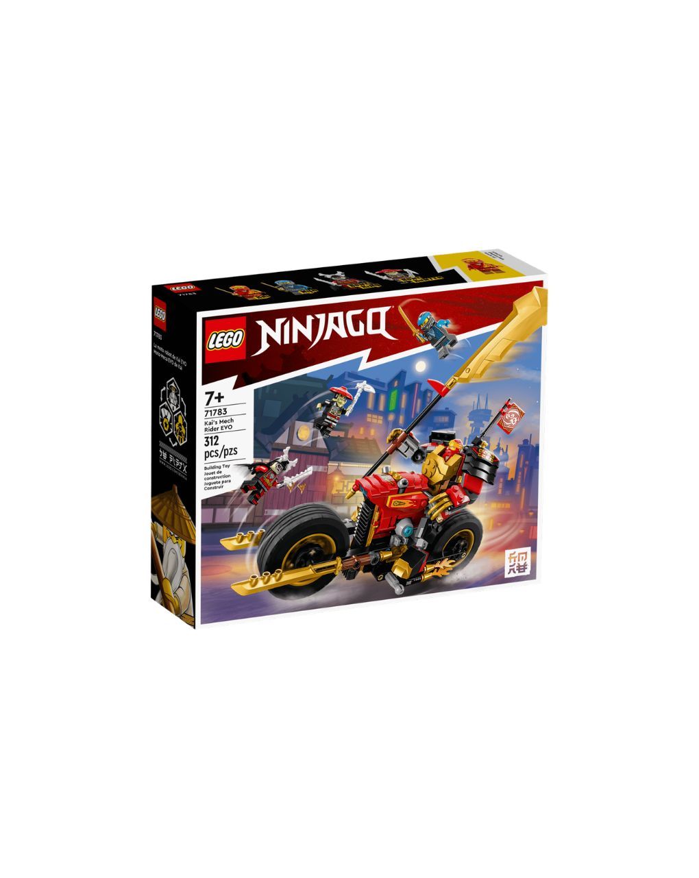 Lego ninjago kai’s mech rider evo 71783