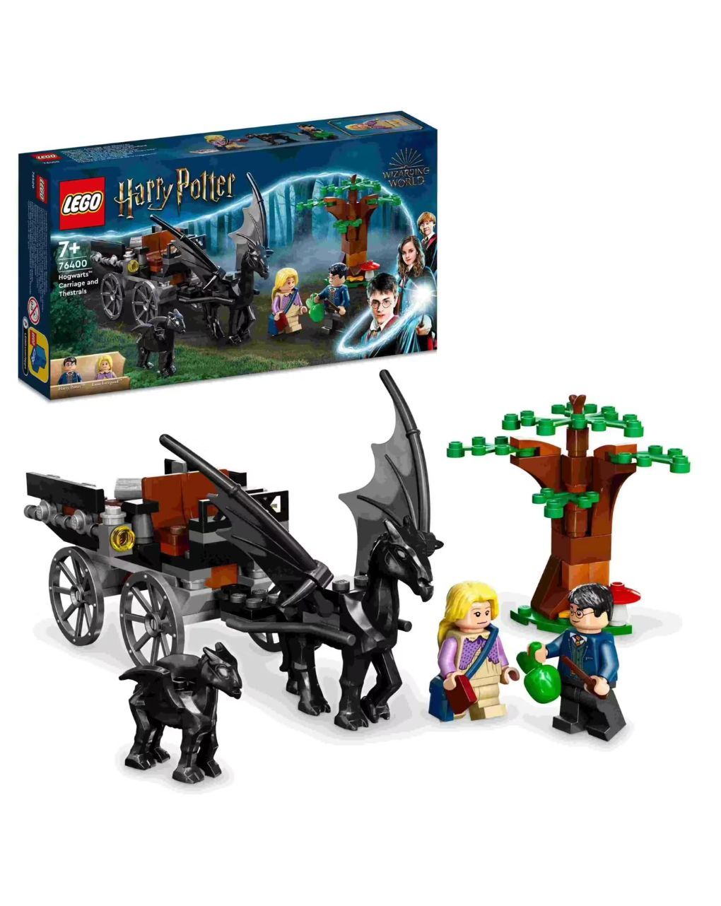 Lego harry potter άμαξα και θέστραλ του χόγκουαρτς™ 76400 - Lego