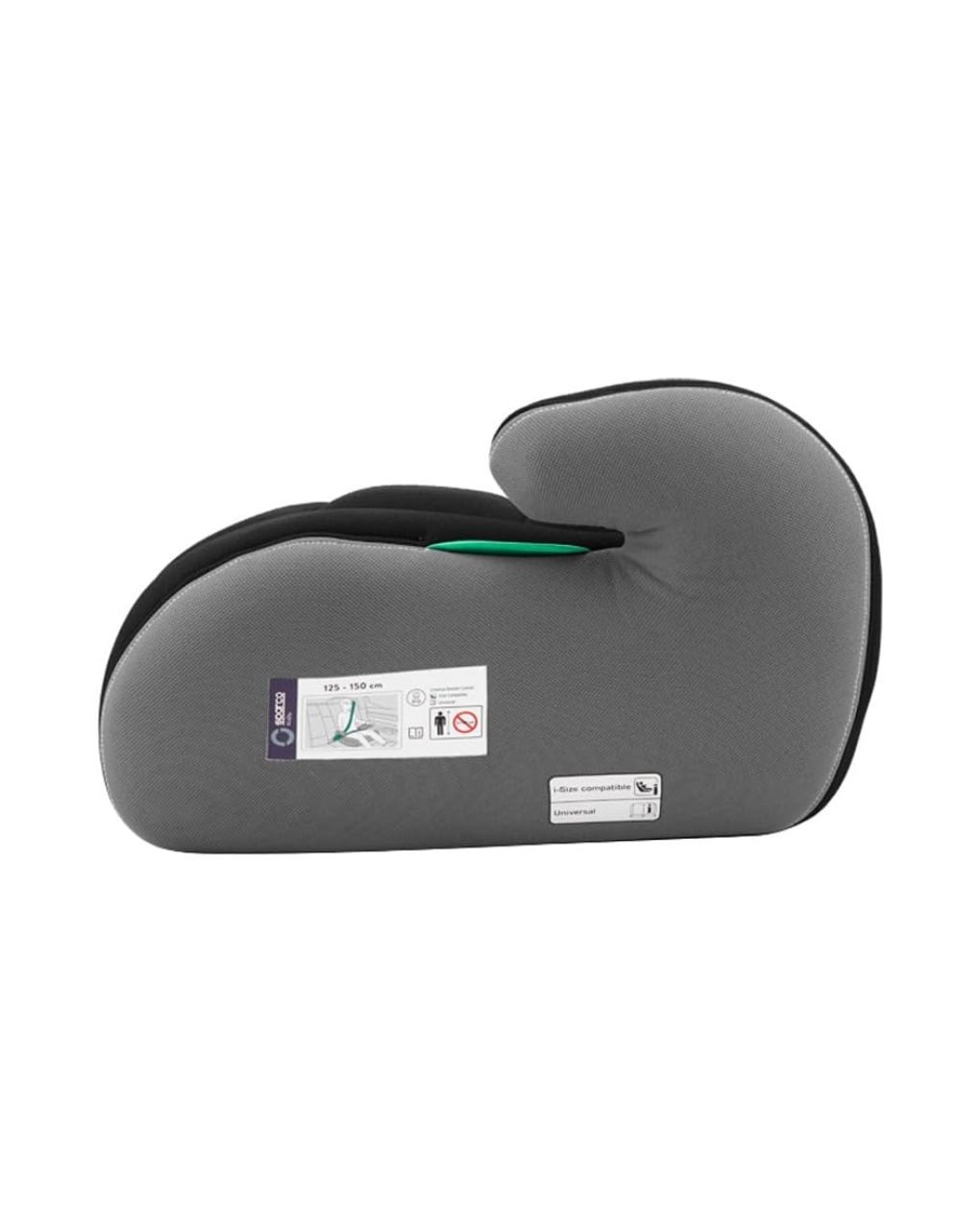 Sparco κάθισμα αυτοκινήτου booster i-size (125-150cm) black grey f100ki_bk - SPARCO