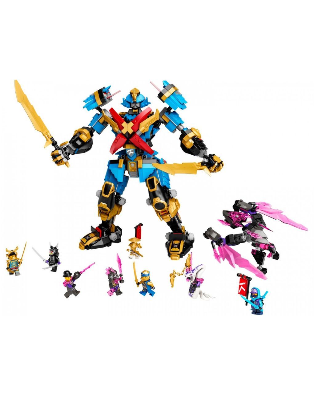 Lego ninjago ρομποτική στολή σαμουράι x της νία 71775 - Lego, Lego Ninjago