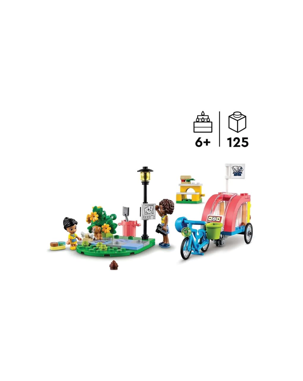 Lego friends dog rescue bike 41738 - LEGO