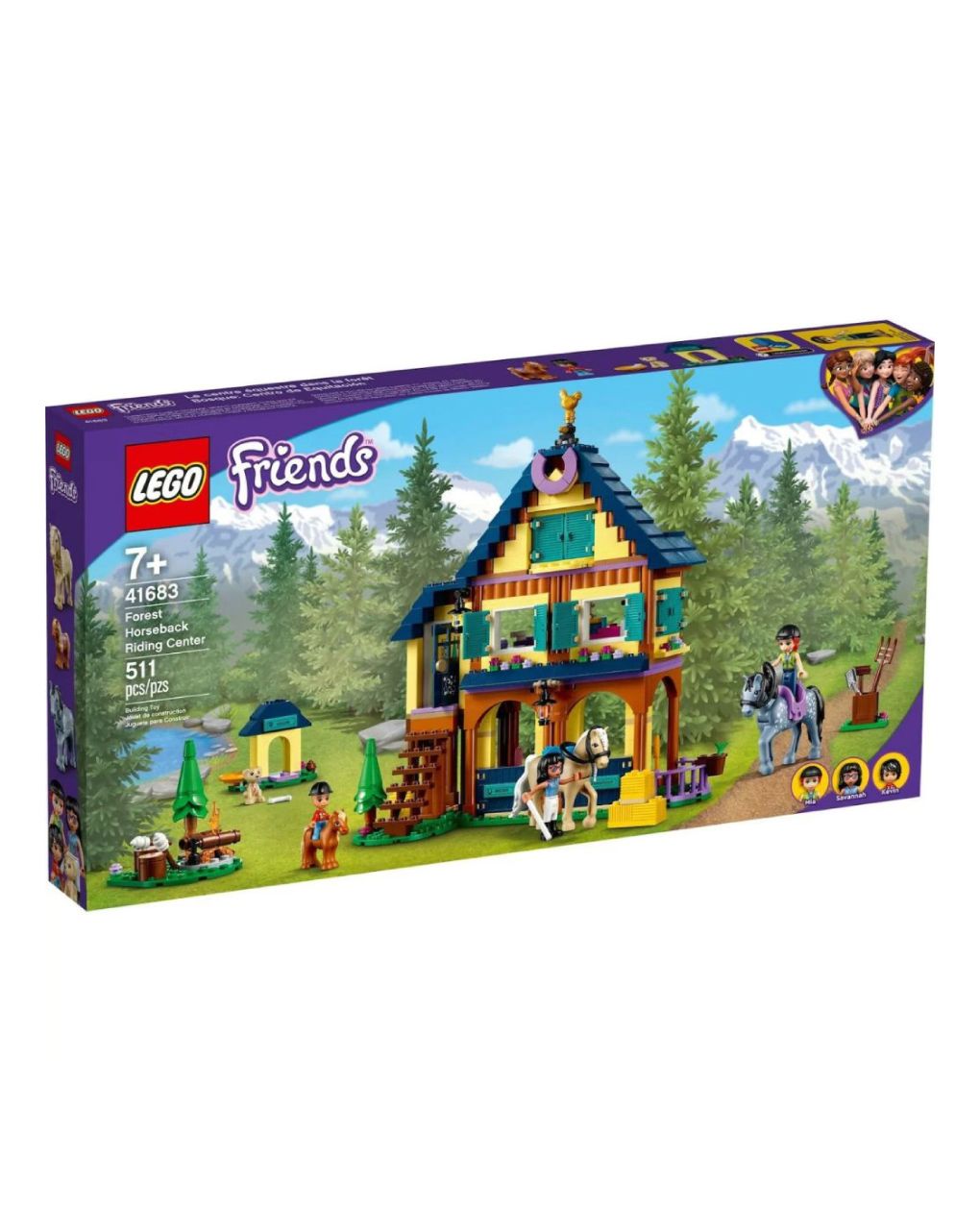Lego friends κέντρο ιππασίας του δάσους  41683 - Lego, Lego Friends