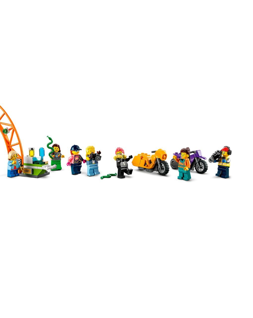 Lego city stuntz ακροβατική πίστα με δύο λουπ 60339 - Lego, Lego City
