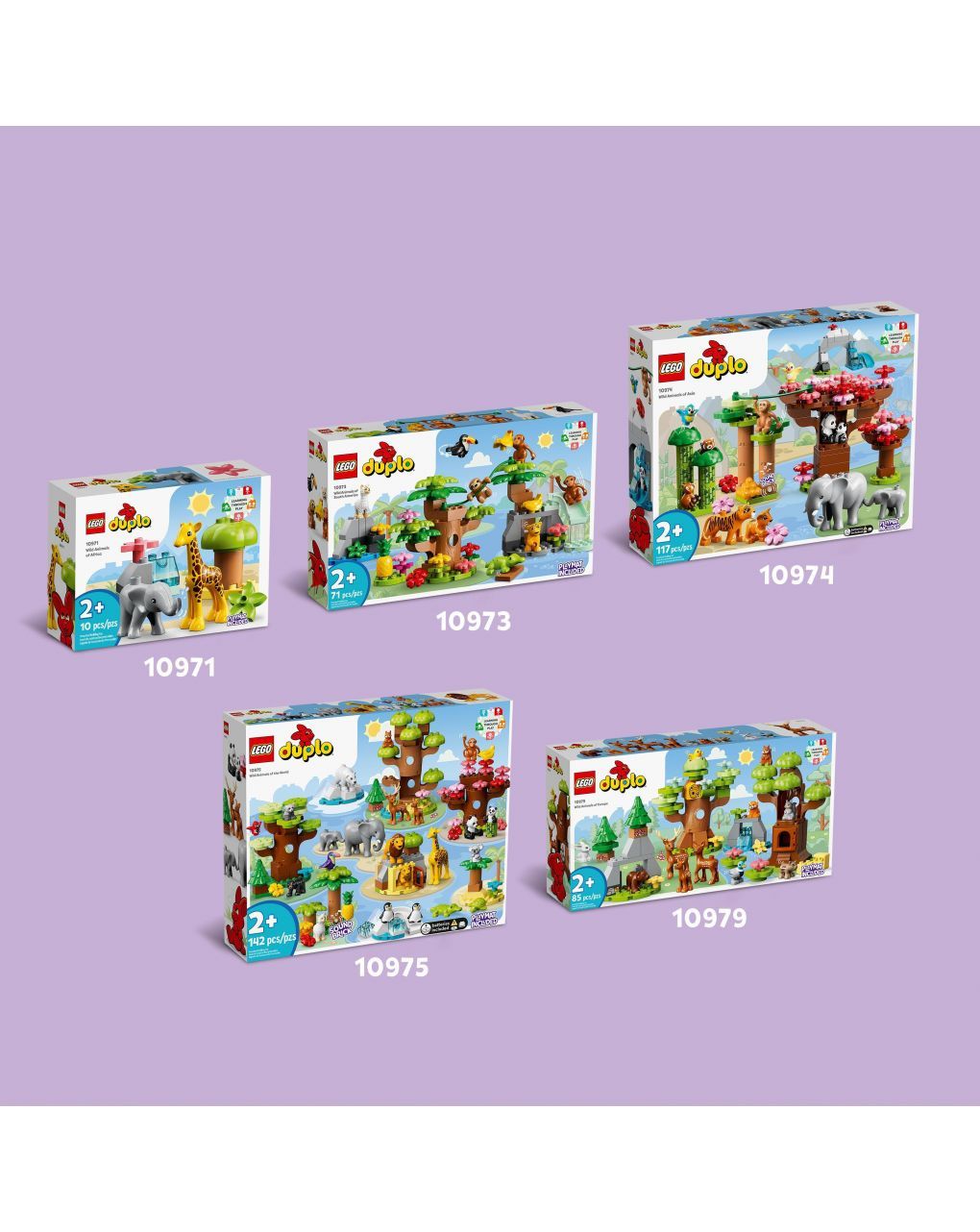 Lego duplo άγρια ζώα της αφρικής με playmat 10971 - Lego, LEGO Duplo