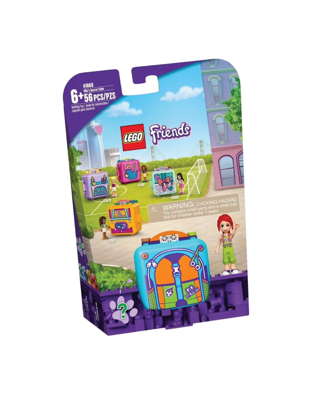 Lego friends κύβος ποδοσφαίρου της μία  41669 - LEGO, LEGO Friends