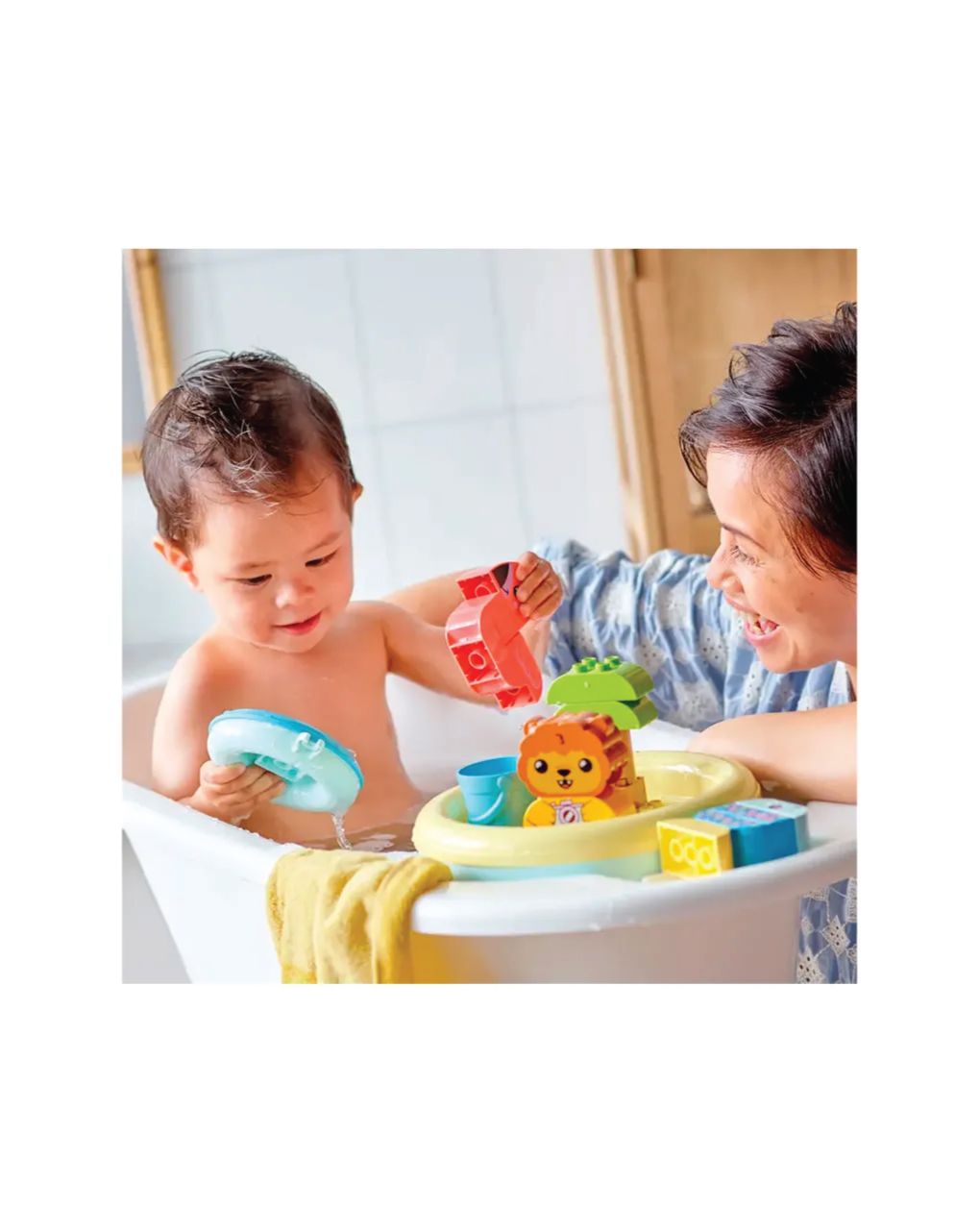 Lego duplo my first διασκέδαση στο μπάνιο: νησί ζώων που επιπλέει 10966 - Lego, LEGO Duplo