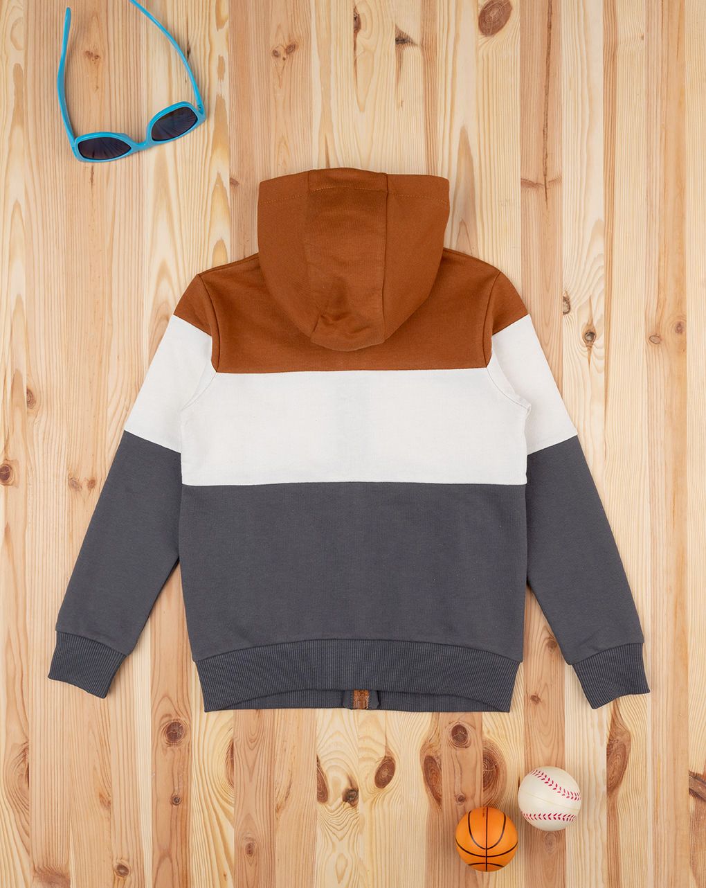 παιδική ζακέτα φούτερ free style για αγόρι - Prénatal