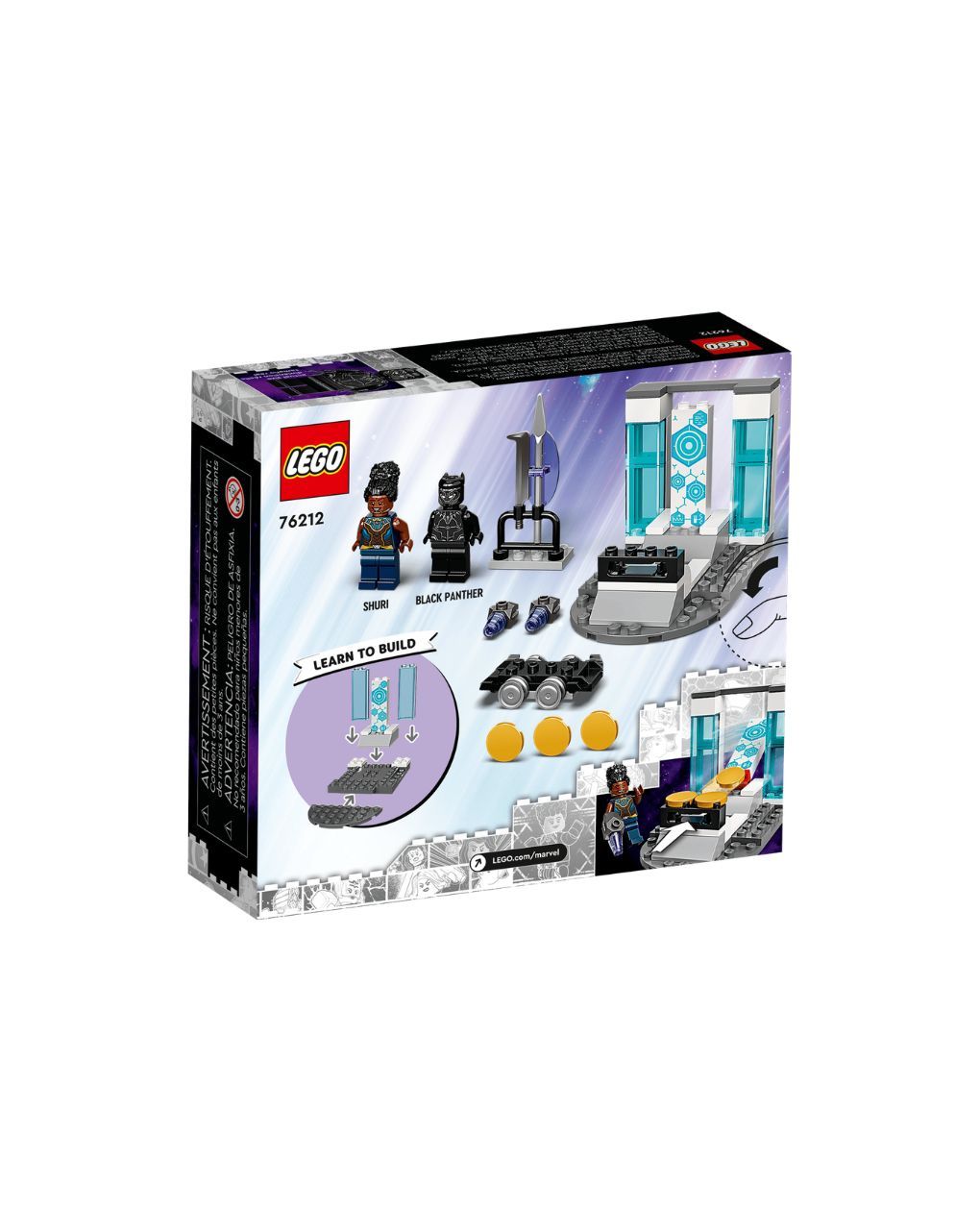 Lego super heroes marvel black panther: wakanda forever shuri's lab 76212 - LEGO, LEGO Marvel Super Heroes
