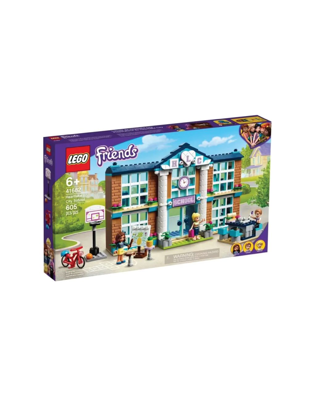 Lego friends σχολείο της χάρτλεϊκ σίτυ  41682