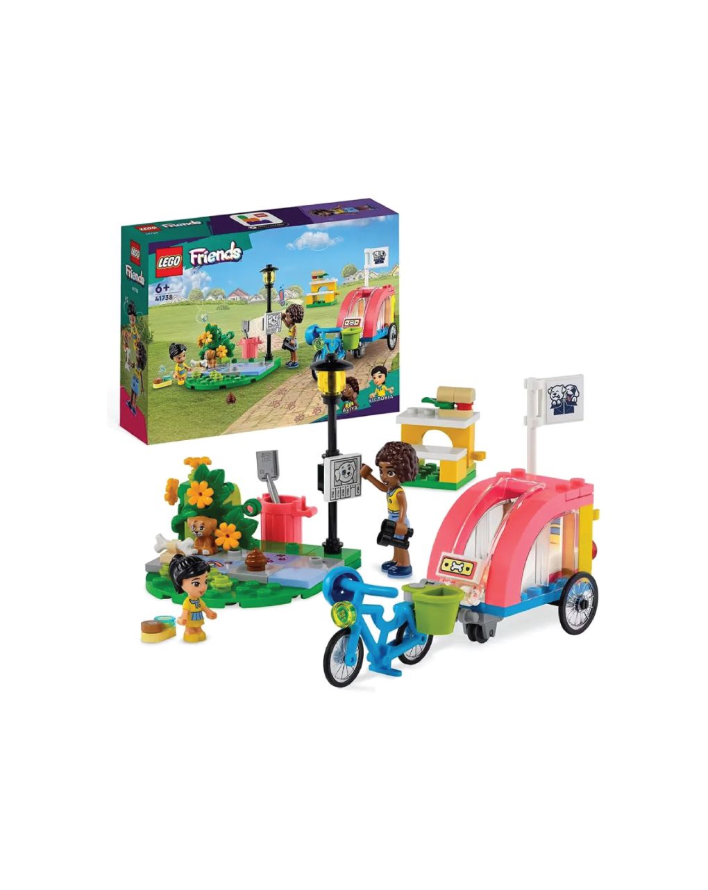Lego friends dog rescue bike 41738 - LEGO