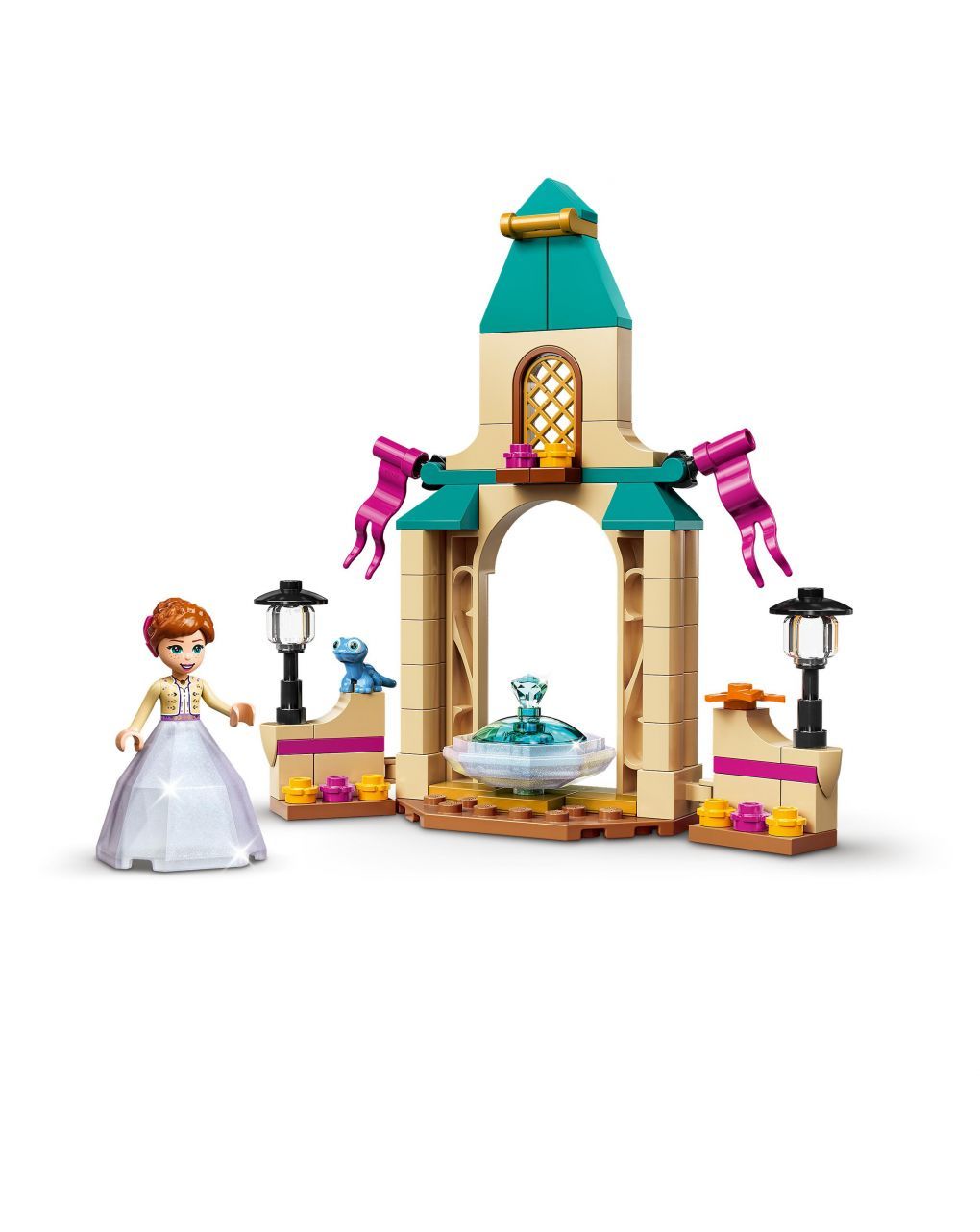 Lego  disney princess η αυλή του κάστρου της άννας 43198 - LEGO
