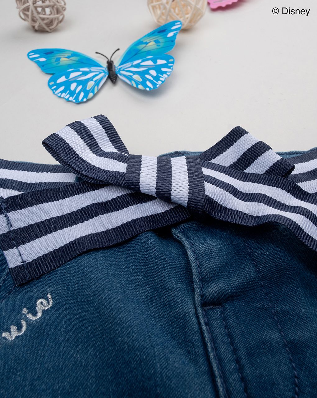 βρεφικό τζιν παντελόνι μπλε με τη minnie για κορίτσι - Prénatal