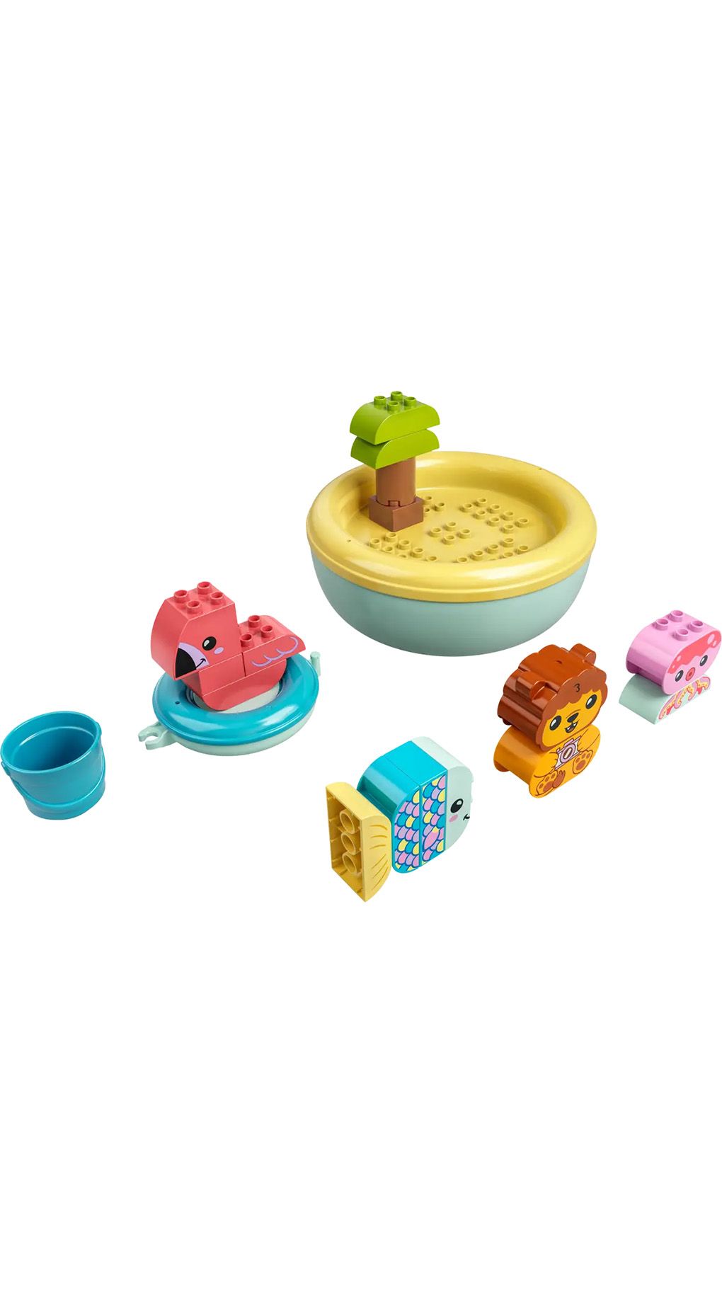 Lego duplo my first διασκέδαση στο μπάνιο: νησί ζώων που επιπλέει 10966 - Lego, LEGO Duplo