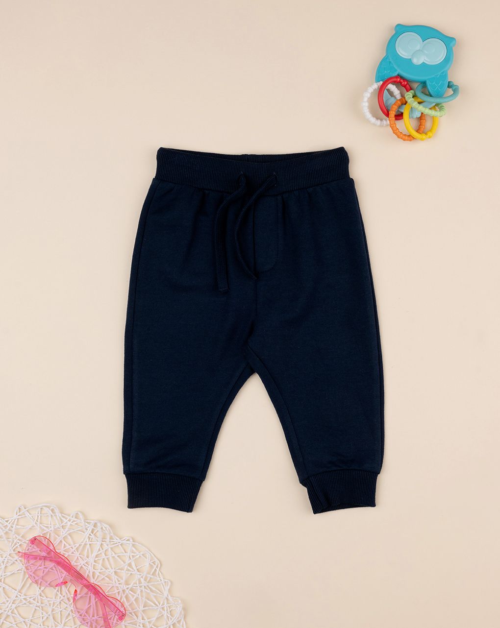 βρεφικό παντελόνι φόρμας μπλε σκούρο για αγόρι - Prénatal