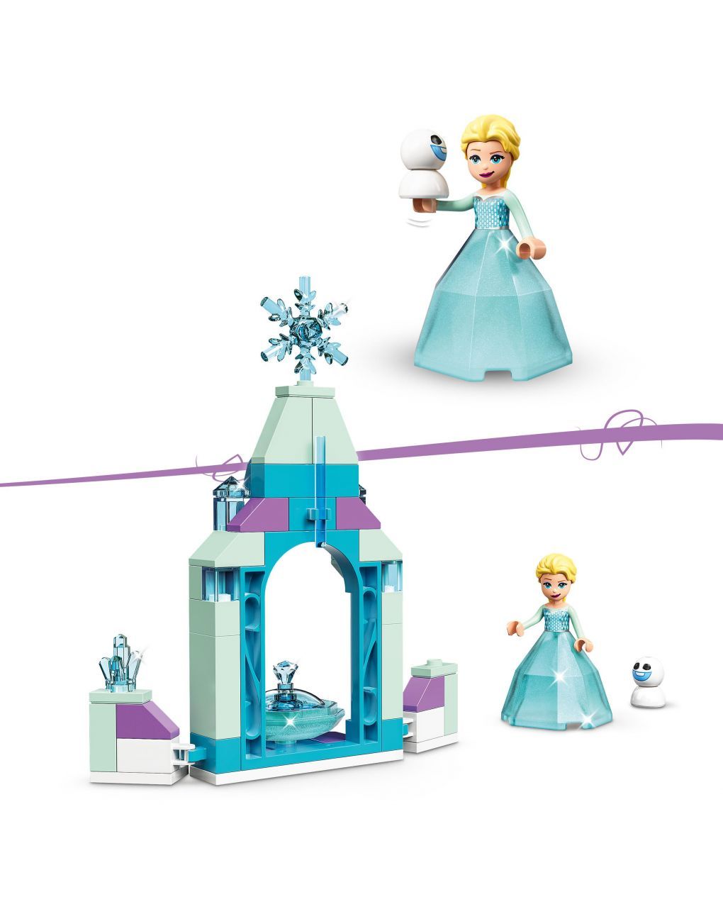 Lego disney princess the courtyard of elsa castle 43199 - LEGO