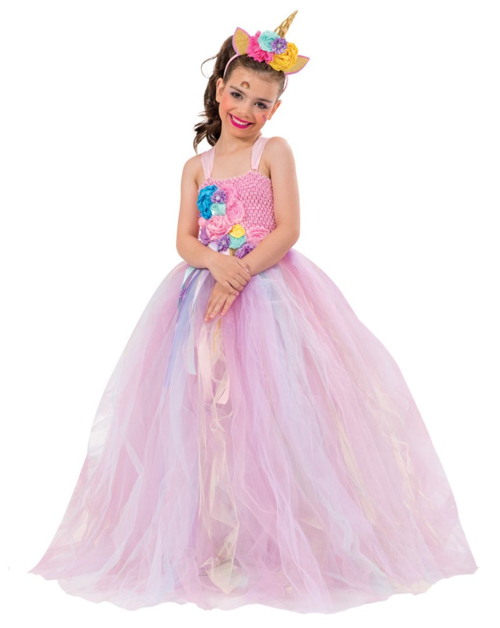 Fun fashion αποκριάτικη στολή μονόκερος deluxe μεγ.08 45008