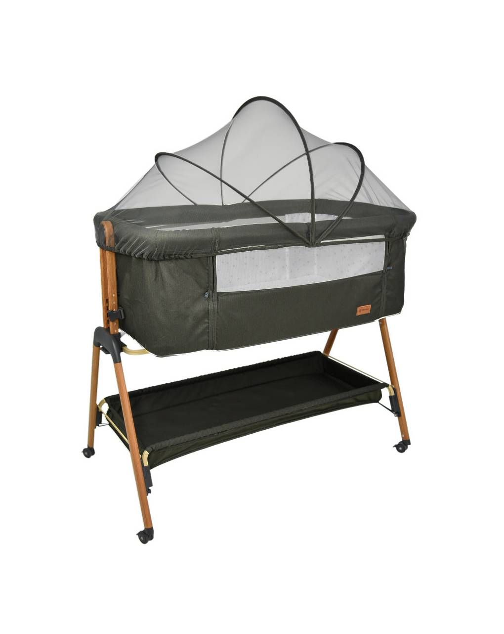 Bebe stars λίκνο crystal olive (0+ μηνών/έως 9kg) - Bebe Stars