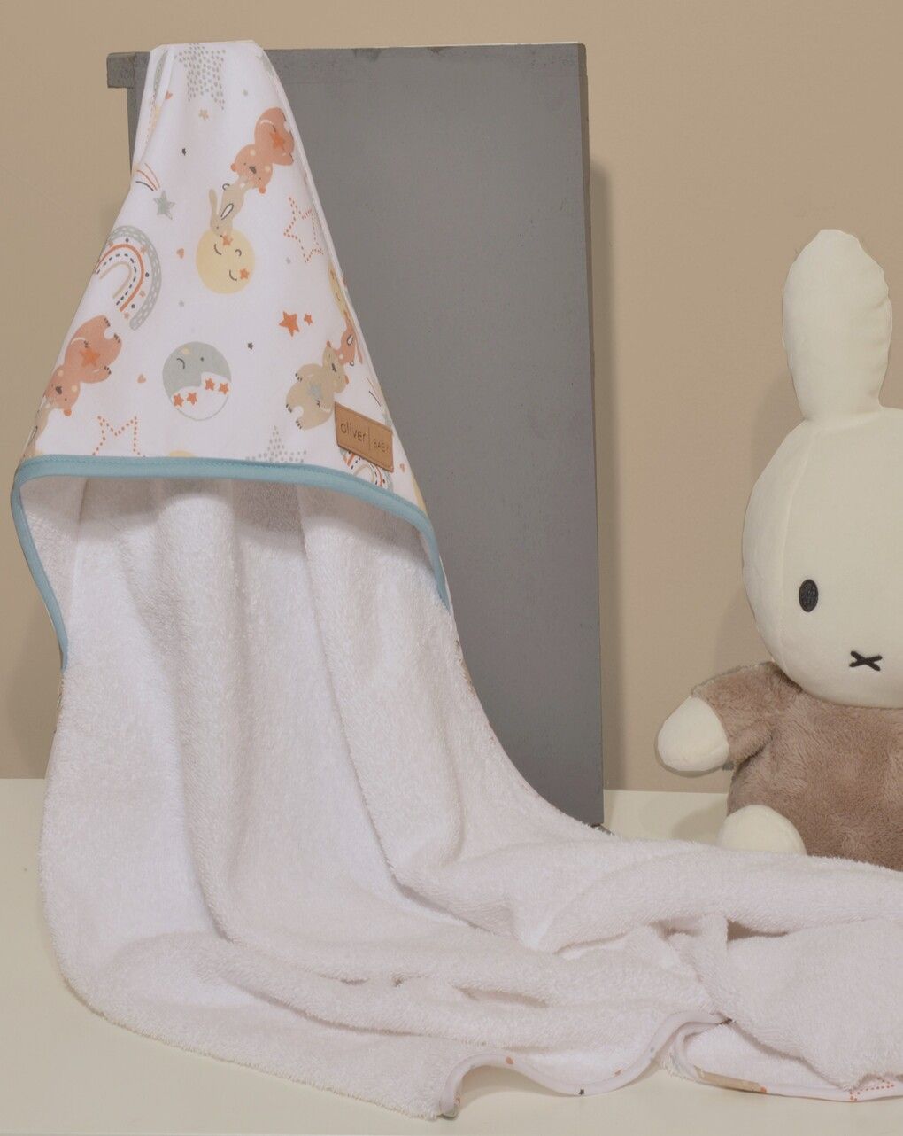 Baby oliver μπουρνούζι κάπα λαδί 46-6730/413 - BABY OLIVER