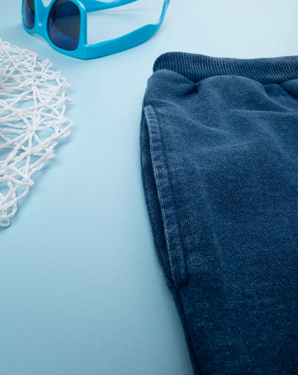 παιδικό τζιν παντελόνι μπλε indigo για αγόρι - Prénatal