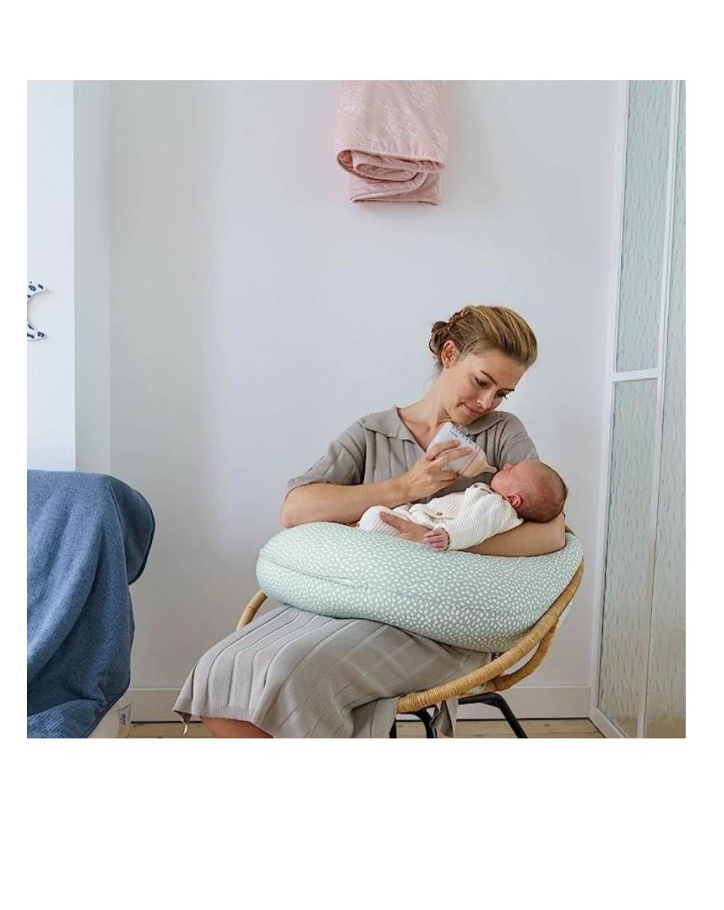 Doomoo μαξιλάρι θηλασμού buddy cloudy kaki - Doomoo