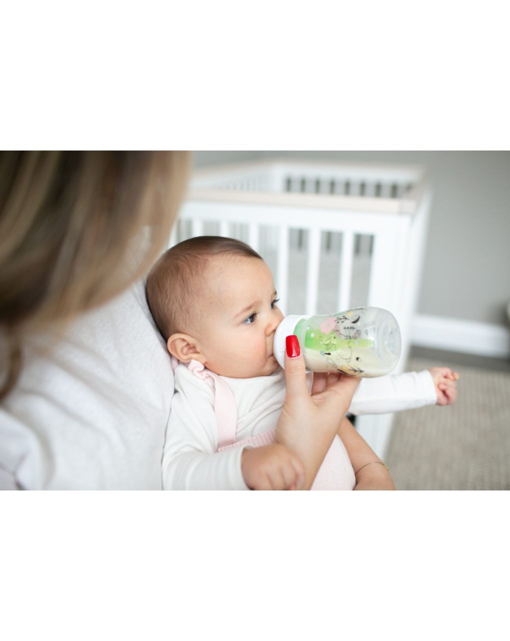 Dr. brown's options+ πλαστικό μπιμπερό με φαρδύ λαιμό & anti-colic λαγουδάκι 150ml 112.70.1hc.388 - Dr Browns