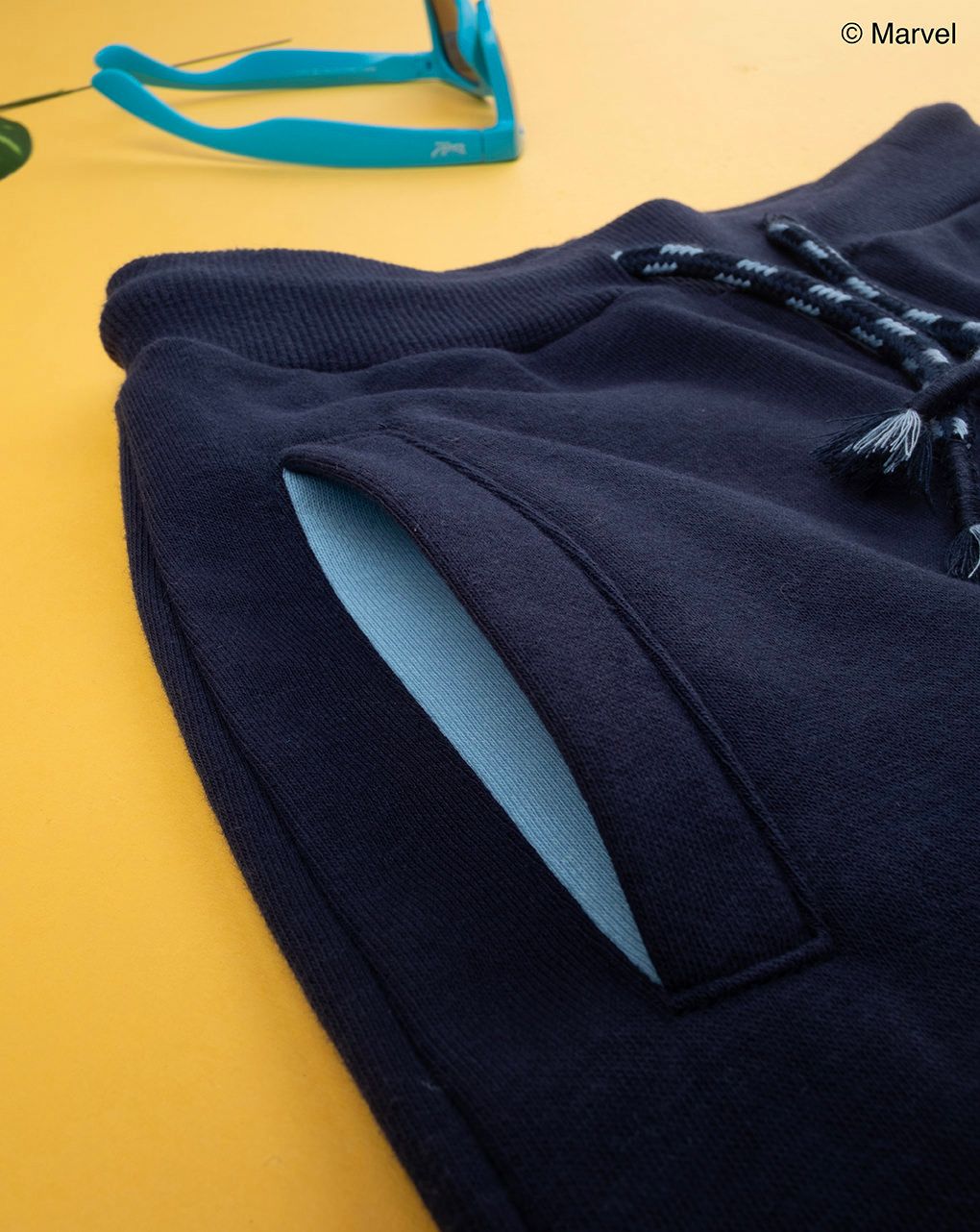 παιδικό παντελόνι φόρμας μπλε με τον spiderman για αγόρι - Prénatal