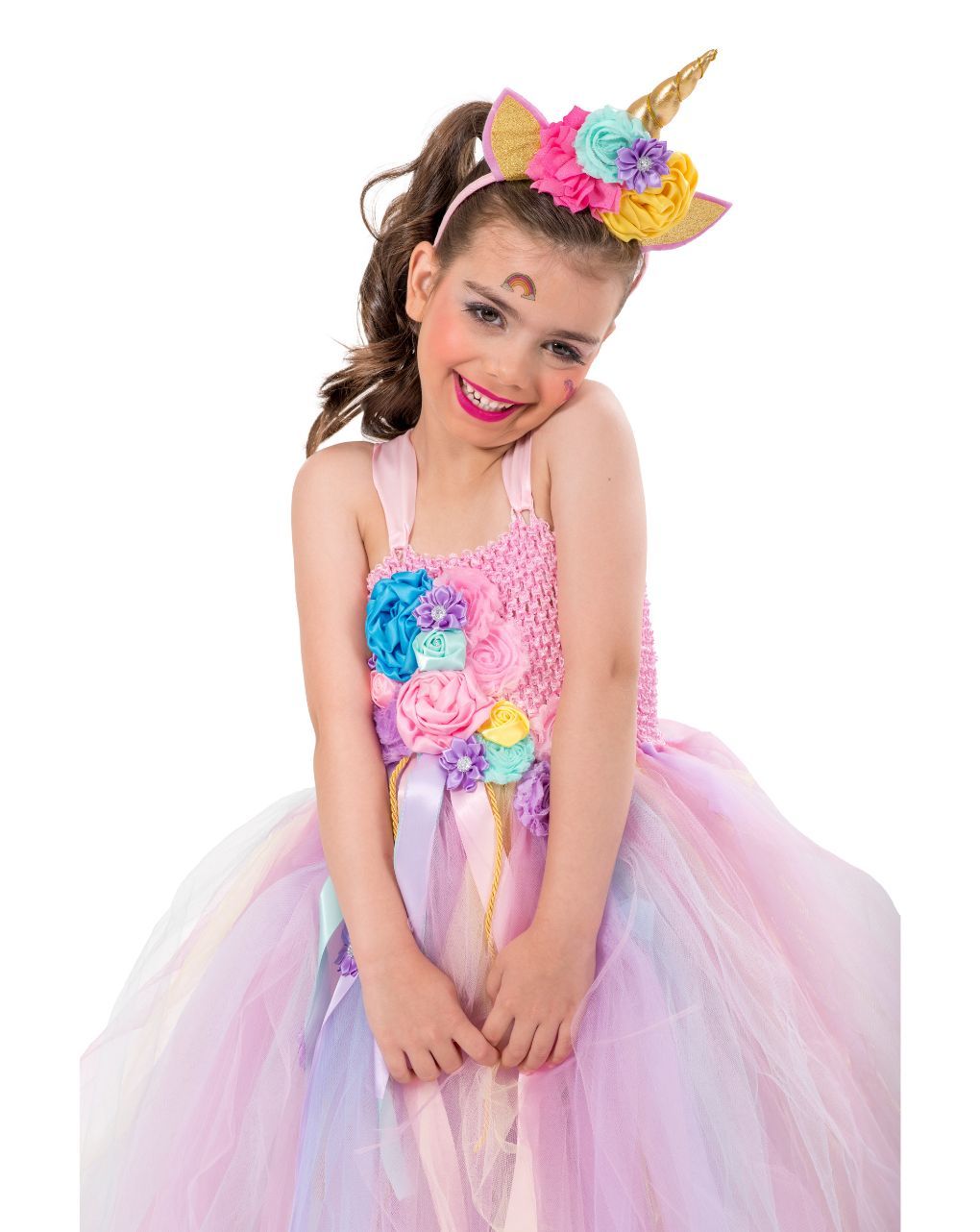 Fun fashion αποκριάτικη στολή μονόκερος deluxe μεγ.08 45008 - Fun Fashion