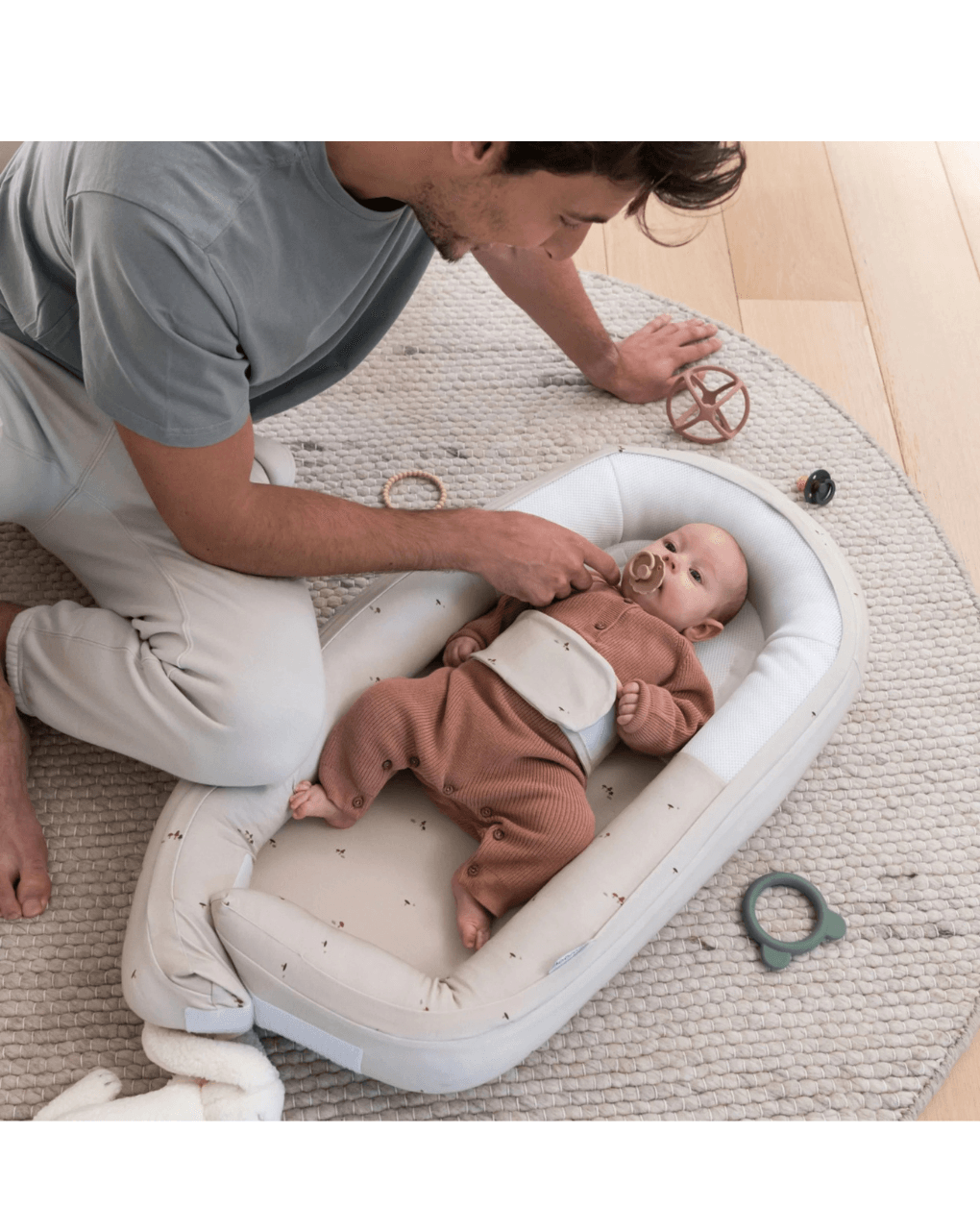 Doomoo βρεφική φωλιά cocoon mushrooms - Doomoo