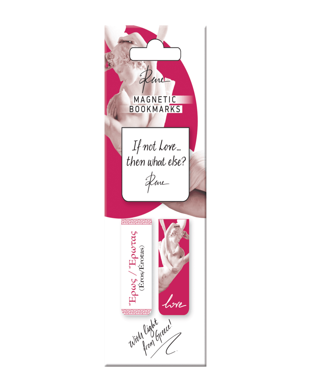 ρενέ μαγνητικός σελιδοδείκτης love hb.mbm.00079
