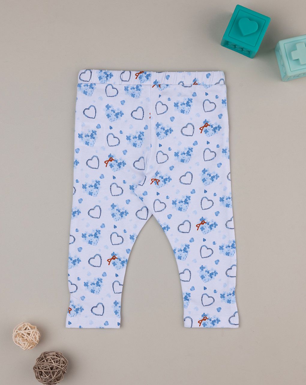 βρεφικό κολάν λευκό indigo για κορίτσι - Prénatal