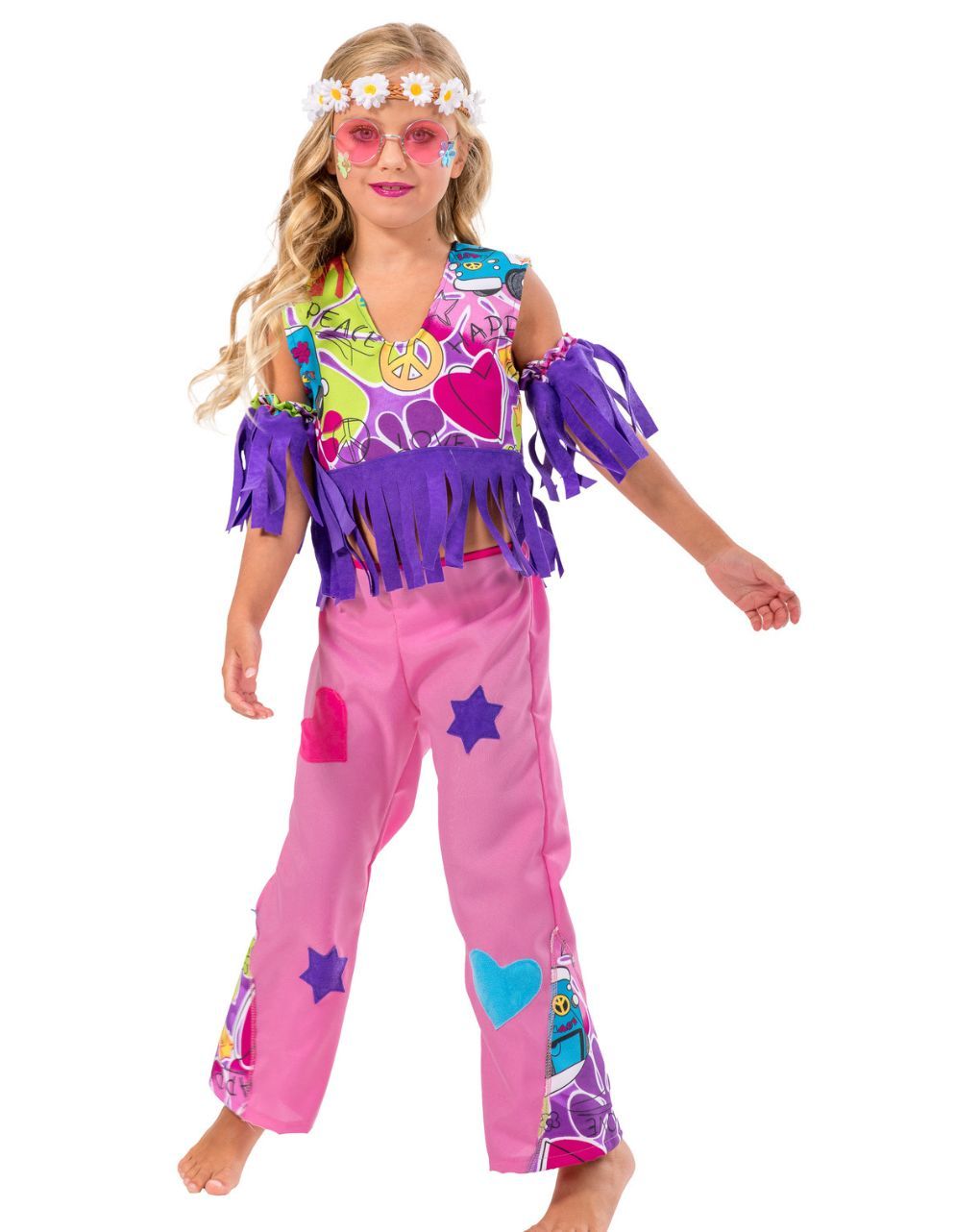 Fun fashion αποκριάτικη στολή χίπισσα μεγ.08 42808