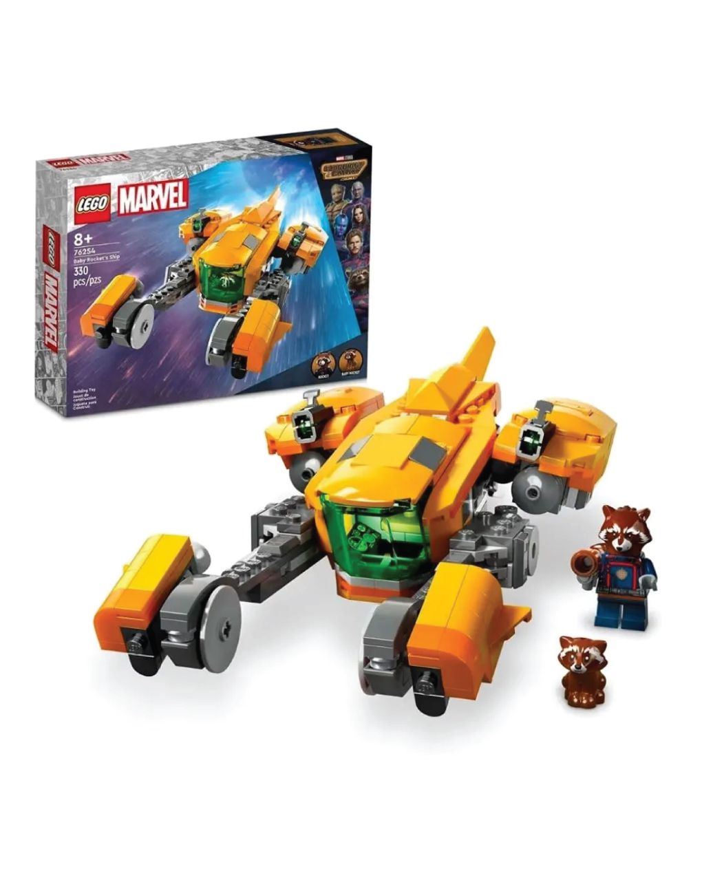 Lego super heroes baby rocket's ship 76254