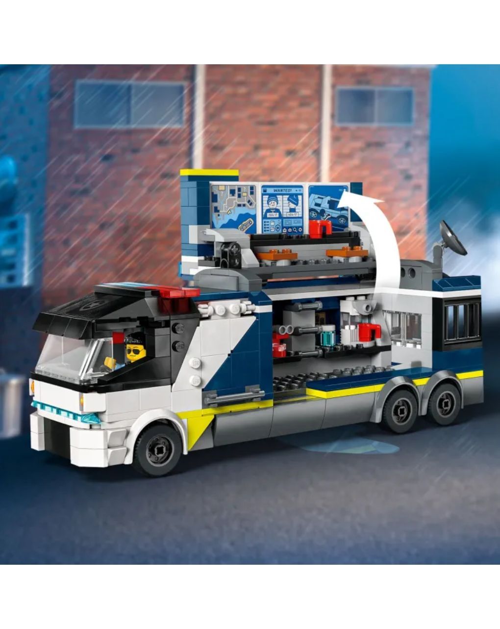 Lego city police mobile crime lab truck 60418 - LEGO