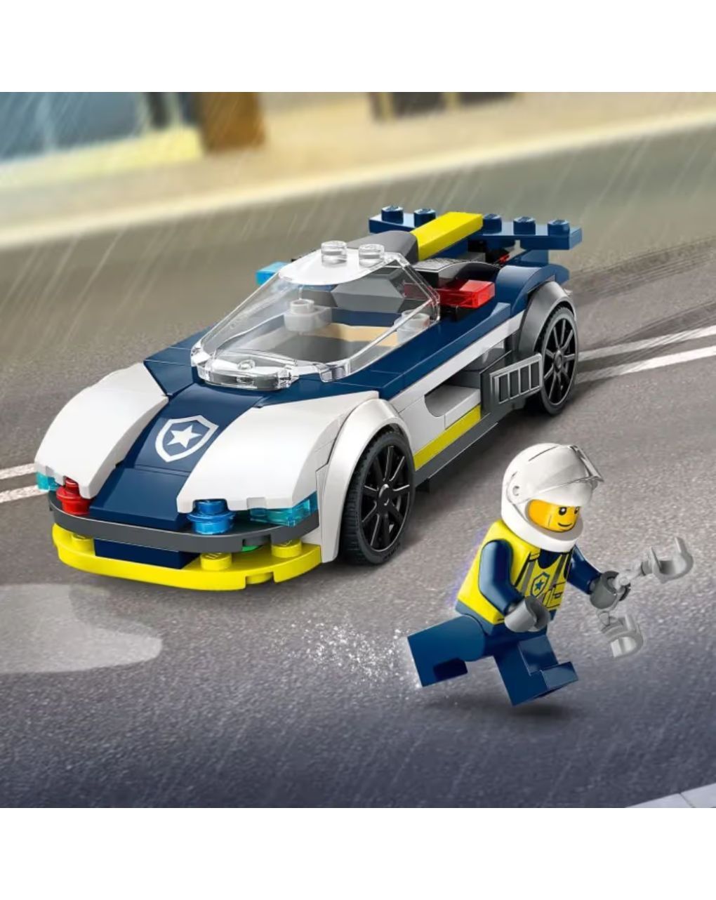 Lego city police car & muscle car chase 60415 - Lego
