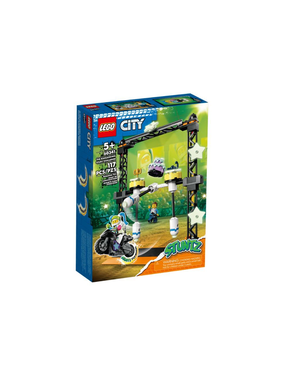 Lego city knockdown stunt challenge 60341