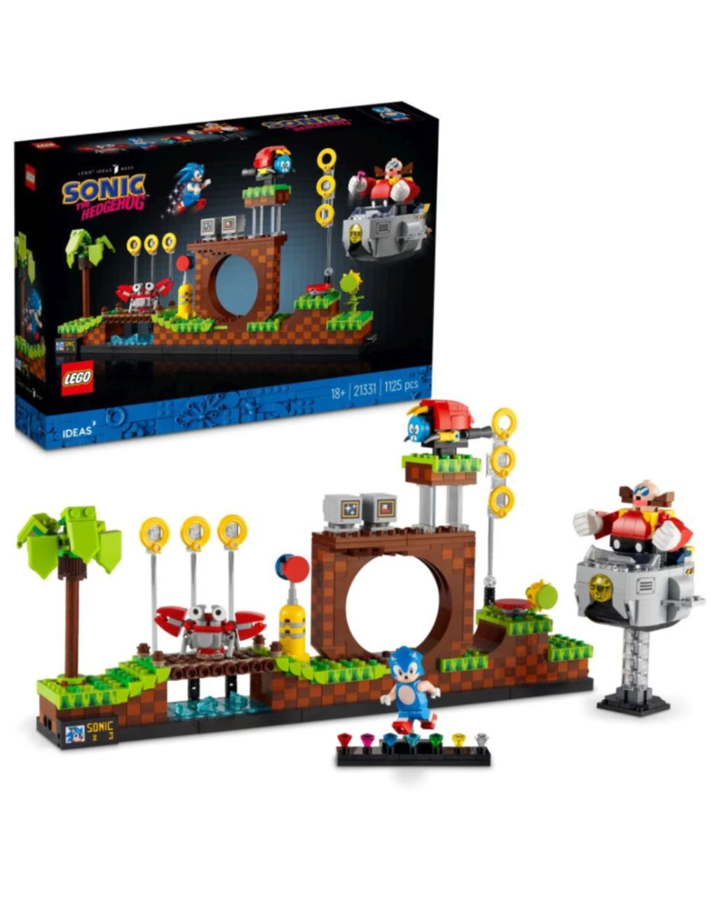 Lego ideas sonic the hedgehog green hill zone 21331 - LEGO