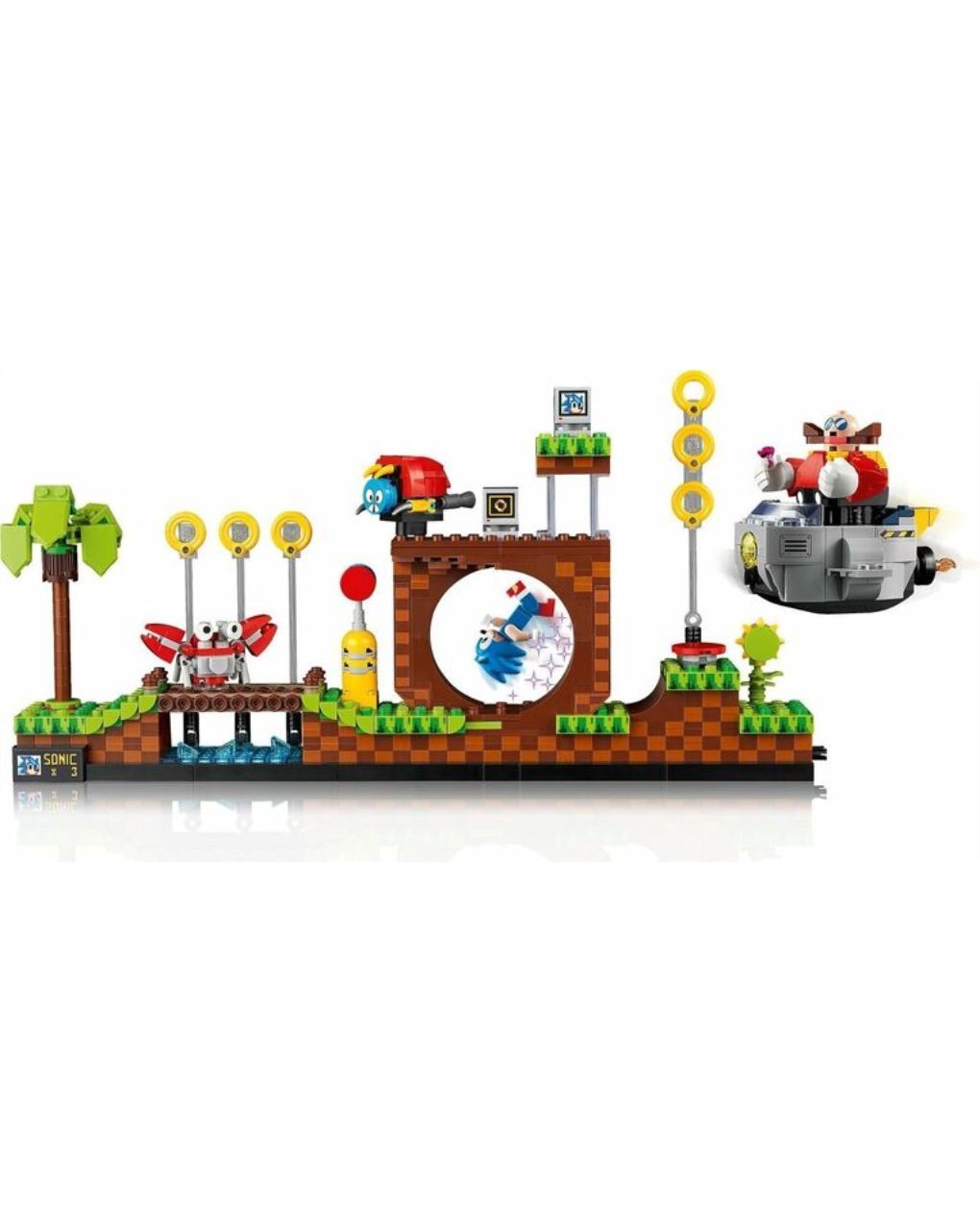 Lego ideas sonic the hedgehog green hill zone 21331 - LEGO