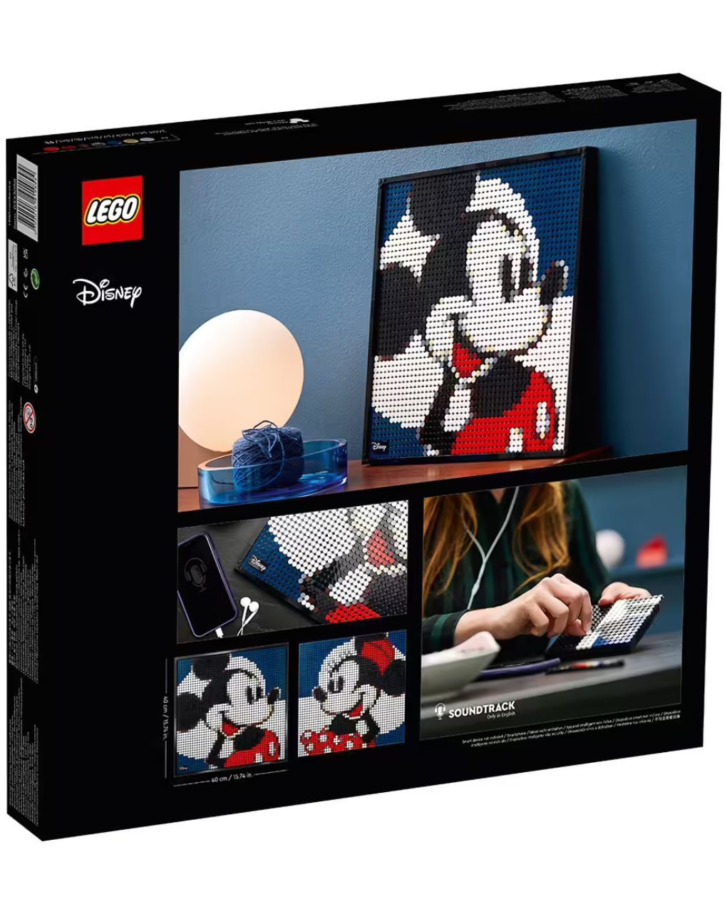 Lego art disney's μίκυ μάους 31202 - Lego, Lego Art