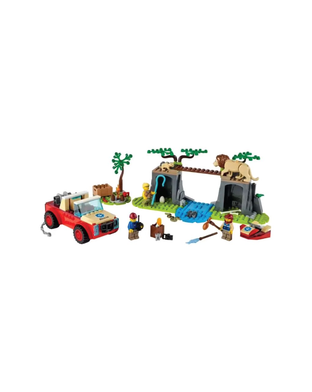 Lego city wildlife εκτός δρόμου όχημα διάσωσης άγριων ζώων  60301 - LEGO, LEGO City