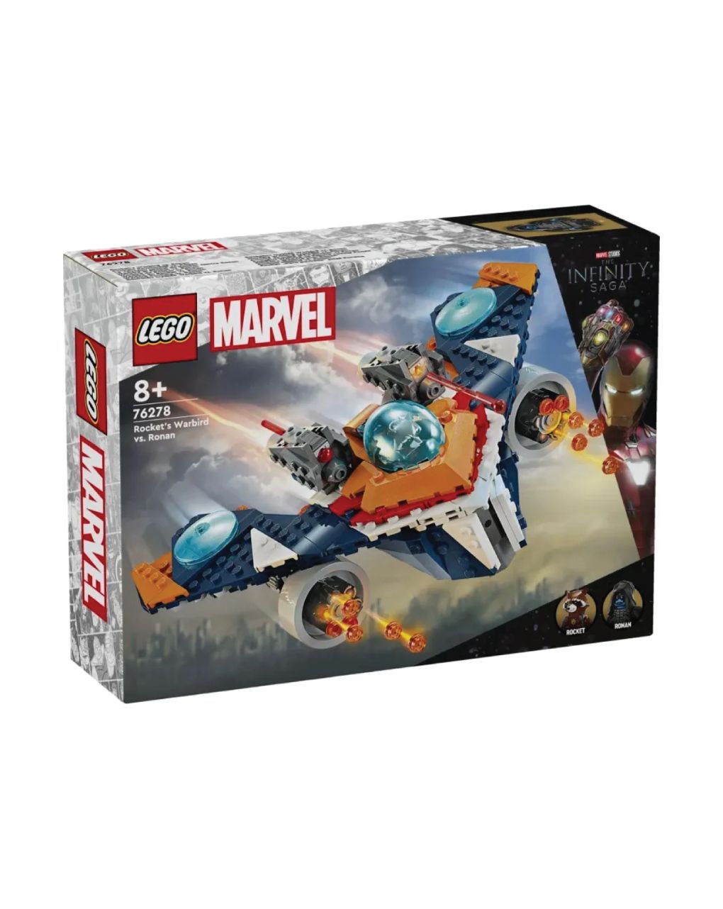 Lego super heroes rocket's warbird vs. ronan 76278 - Lego