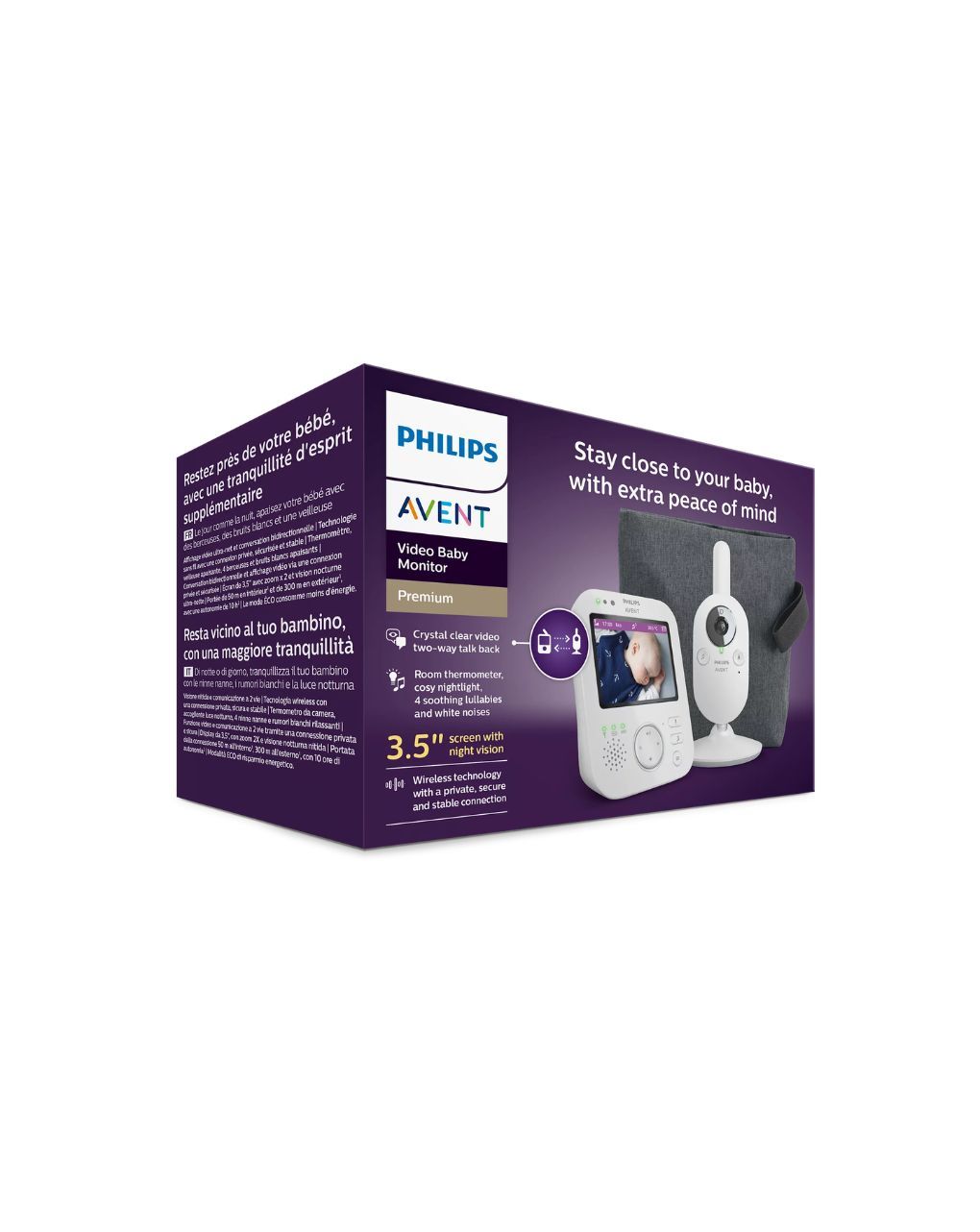 Philips avent video baby monitor premium scd892/26 - Philips Avent
