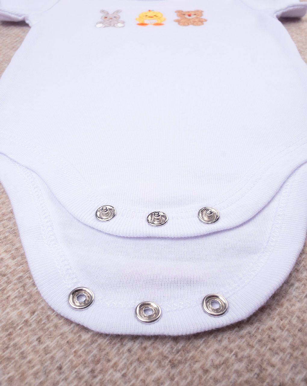 βρεφικό κορμάκι κοντομάνικο baby smile unisex - Prénatal