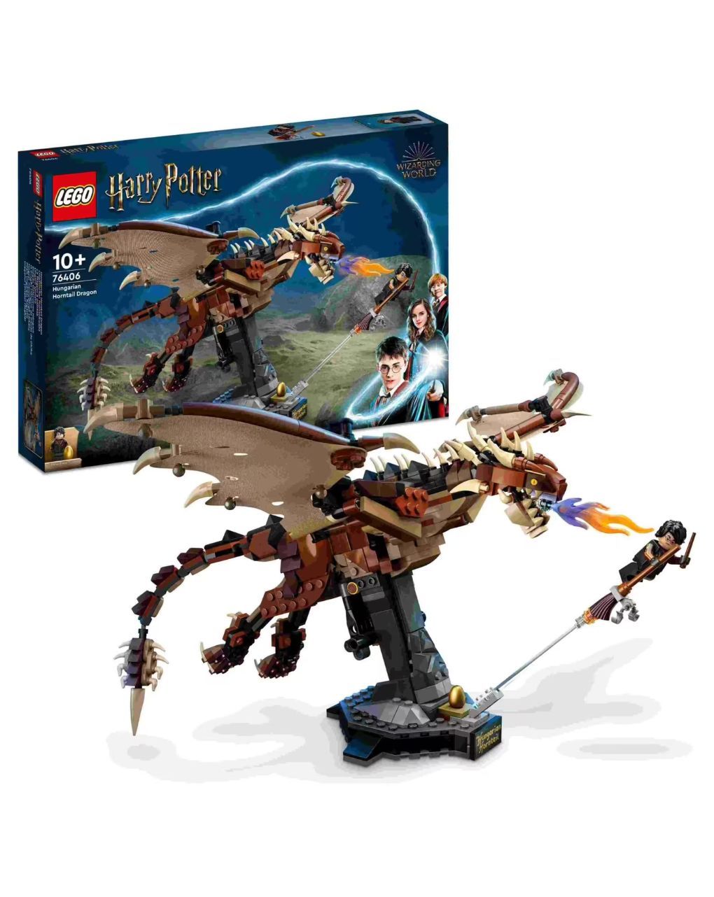 Lego harry potter ουγγρικός δράκος horntail 76406 - LEGO, Lego Harry Potter