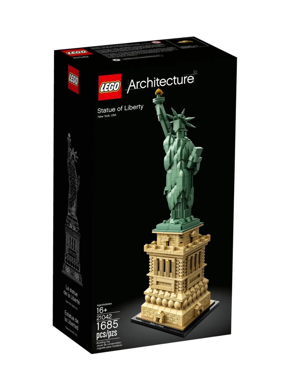 Lego architecture statue of liberty 21042