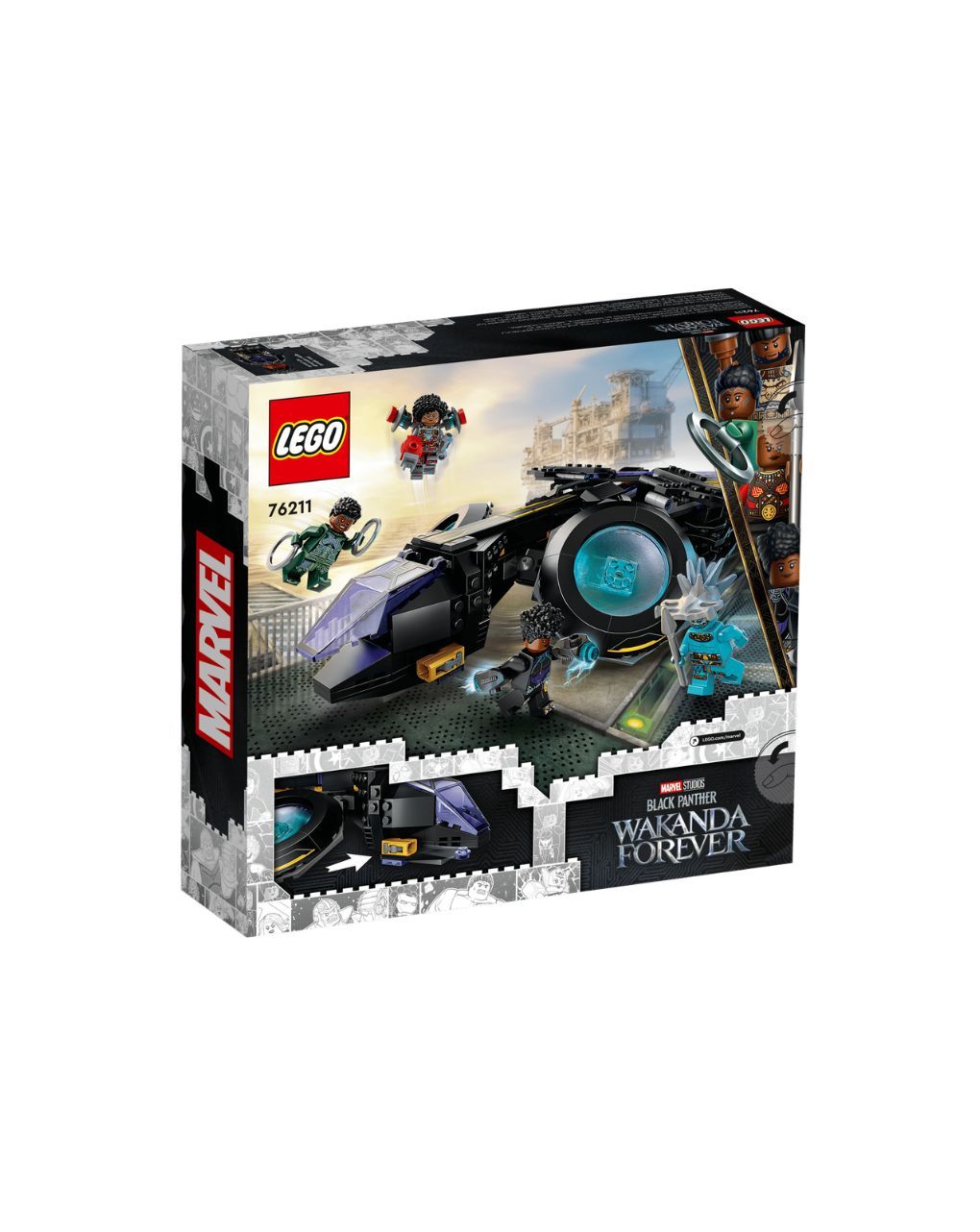 Lego super heroes marvel black panther shuri's sunbird 76211 - LEGO, LEGO Marvel Super Heroes