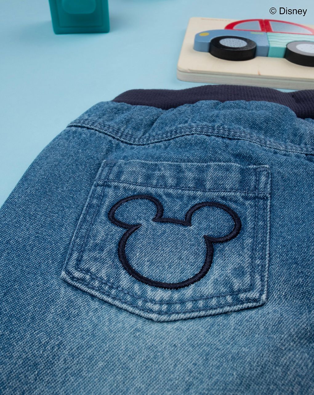 βρεφικό τζιν παντελόνι με τον mickey για αγόρι - Prénatal
