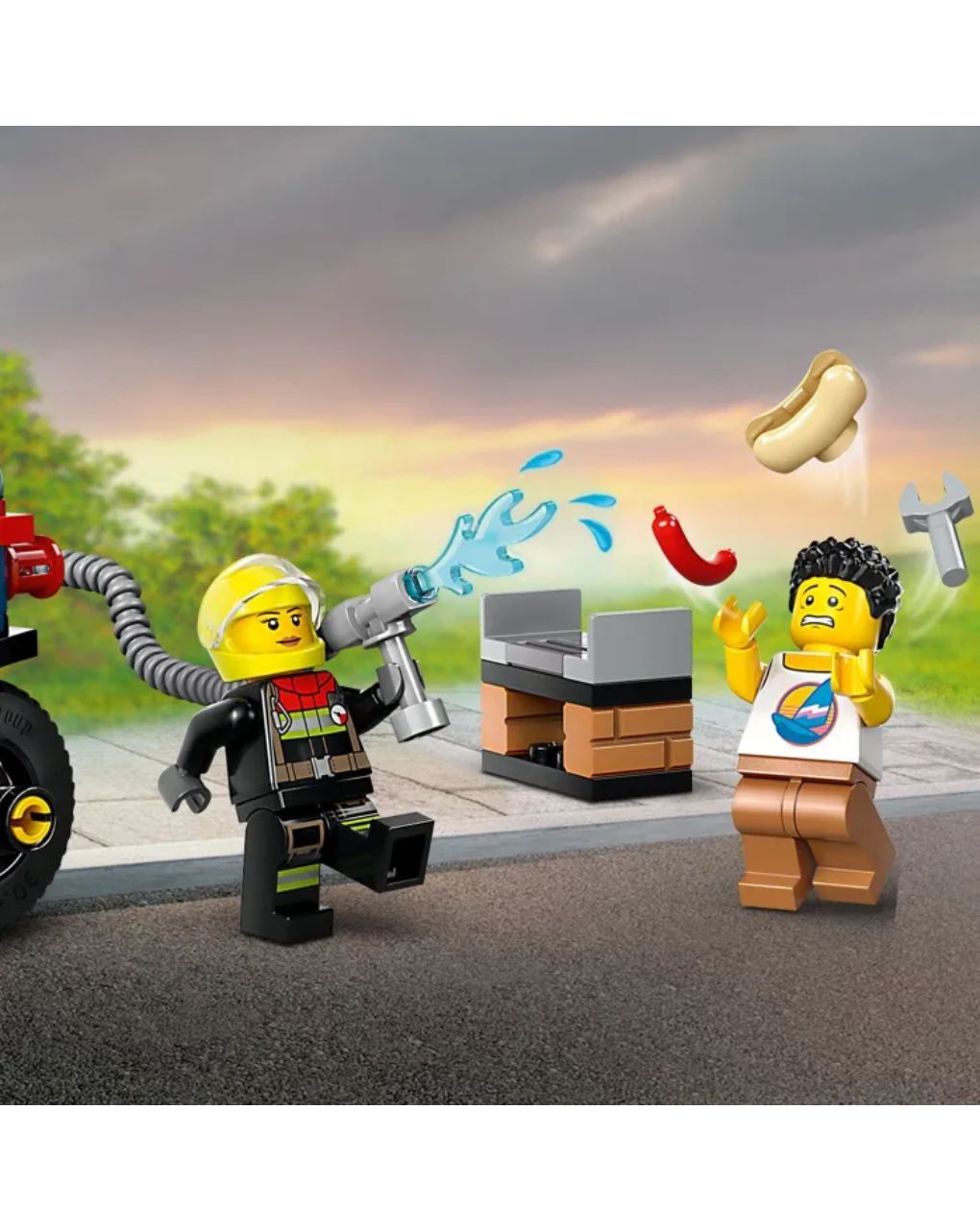 Lego city fire rescue motorcycle 60410 - LEGO