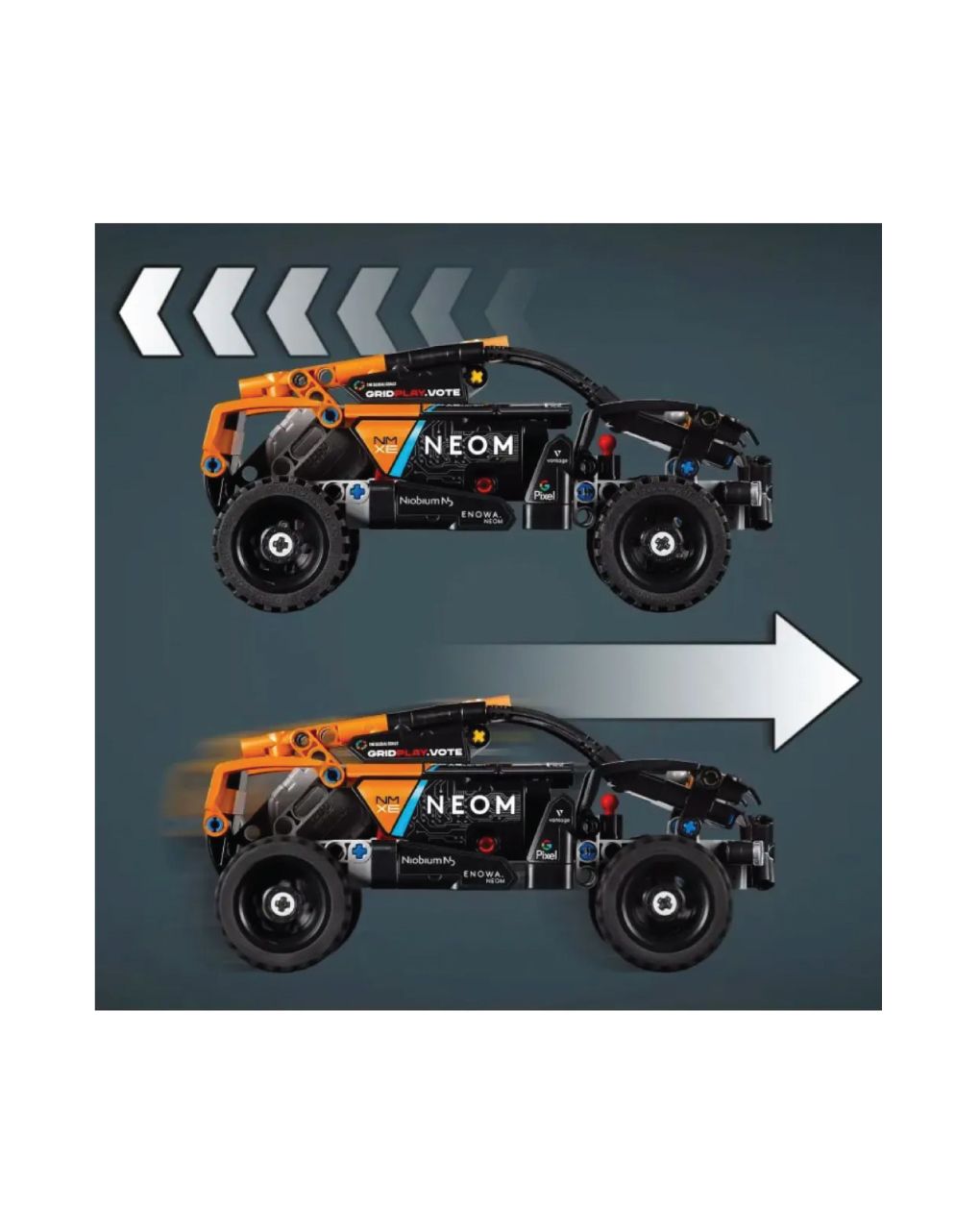 Lego technic neom mclaren extreme e race car 42166 - LEGO